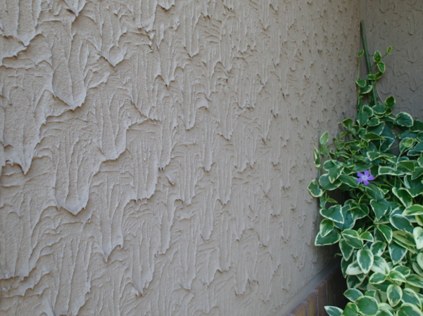 独特なデザインのモルタル